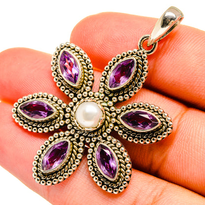 Amethyst Pendants handcrafted by Ana Silver Co - PD8680