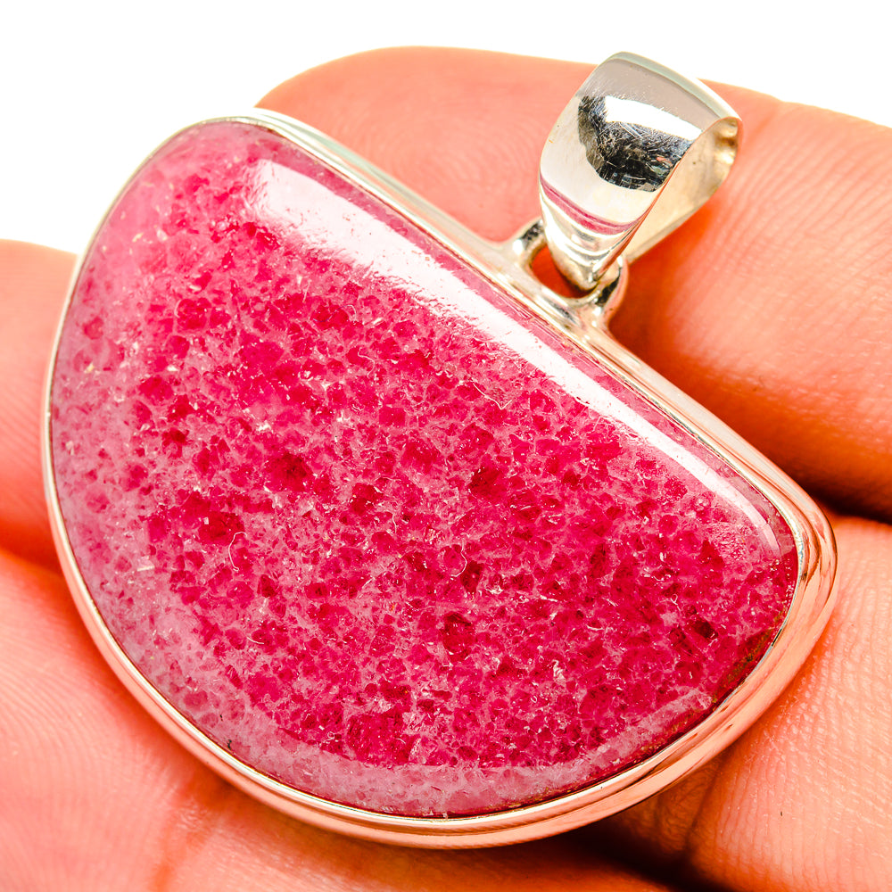 Rhodonite Pendants handcrafted by Ana Silver Co - PD8687