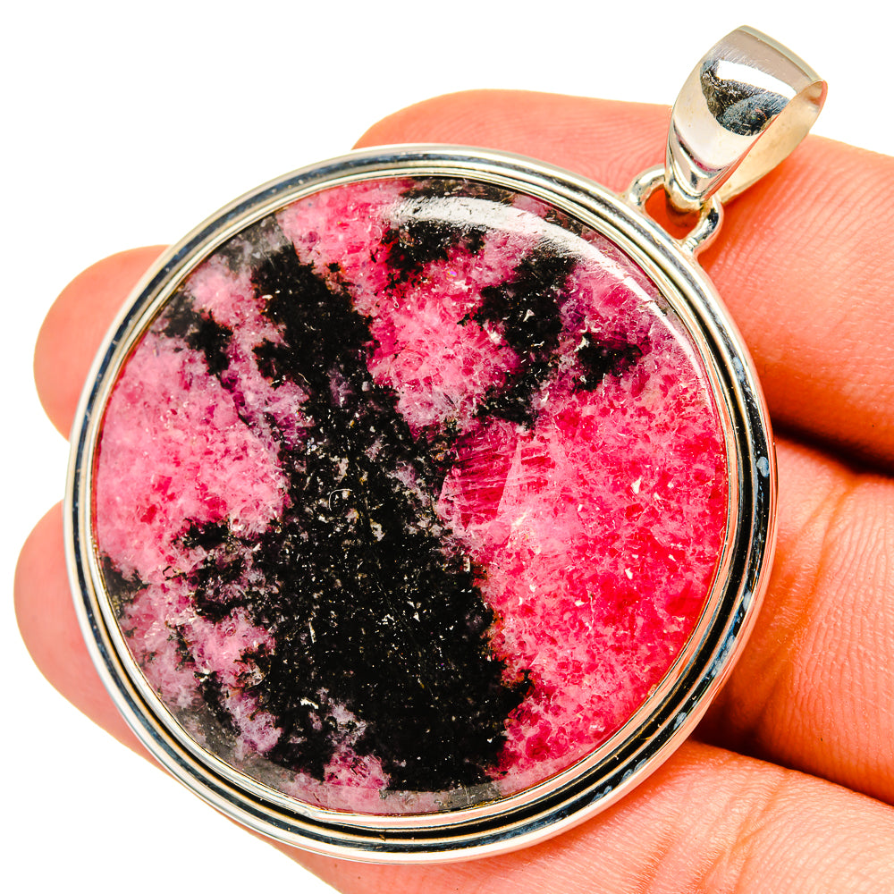 Rhodonite Pendants handcrafted by Ana Silver Co - PD8688