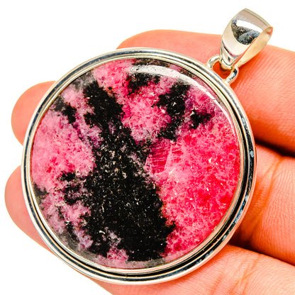 Rhodonite Pendants handcrafted by Ana Silver Co - PD8688