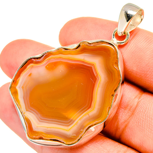 Geode Slice Pendants handcrafted by Ana Silver Co - PD8704