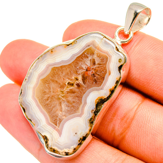 Geode Slice Pendants handcrafted by Ana Silver Co - PD8705
