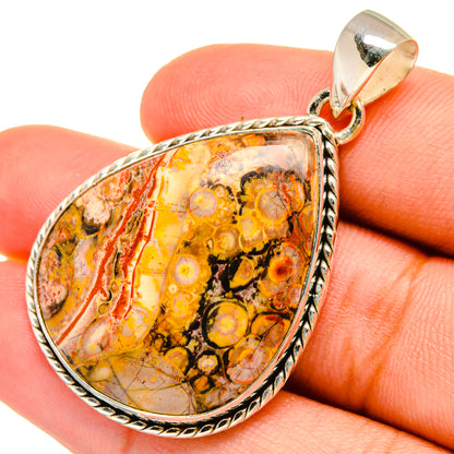 Birds Eye Jasper Pendants handcrafted by Ana Silver Co - PD8708