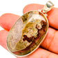 Mushroom Rhyolite Pendants handcrafted by Ana Silver Co - PD8711