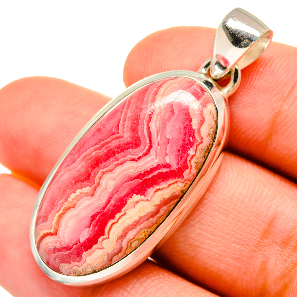 Rhodochrosite Pendants handcrafted by Ana Silver Co - PD8715