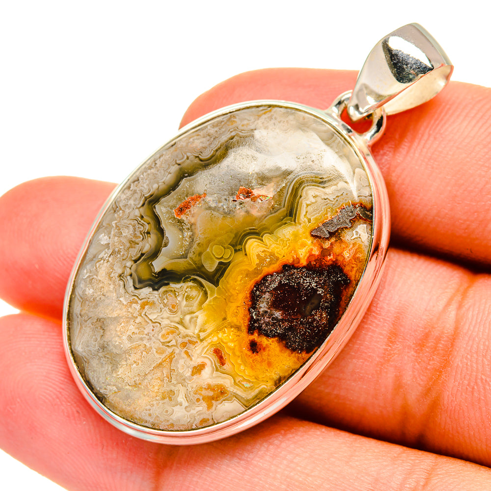 Ocean Jasper Pendants handcrafted by Ana Silver Co - PD8718