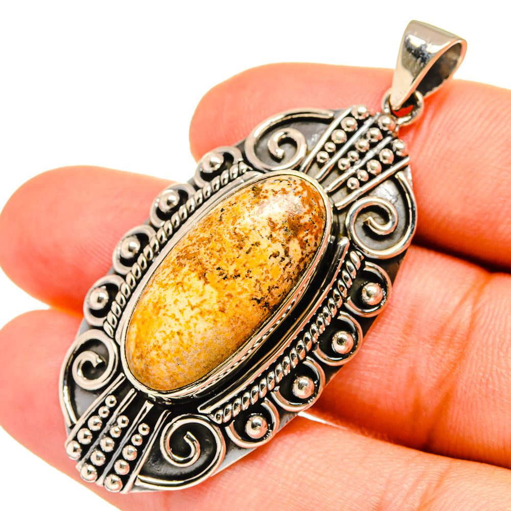 Picture Jasper Pendants handcrafted by Ana Silver Co - PD8729