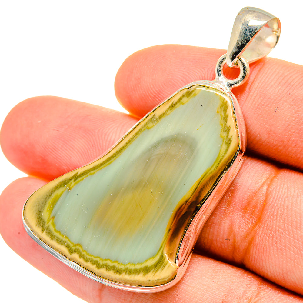 Willow Creek Jasper Pendants handcrafted by Ana Silver Co - PD8744