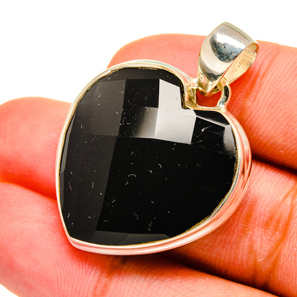 Black Onyx Pendants handcrafted by Ana Silver Co - PD8751