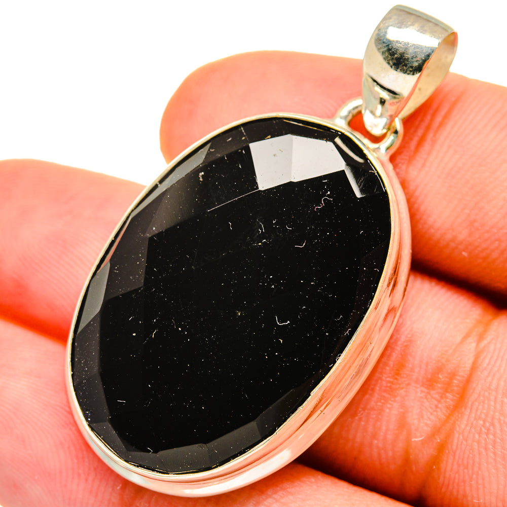 Black Onyx Pendants handcrafted by Ana Silver Co - PD8752