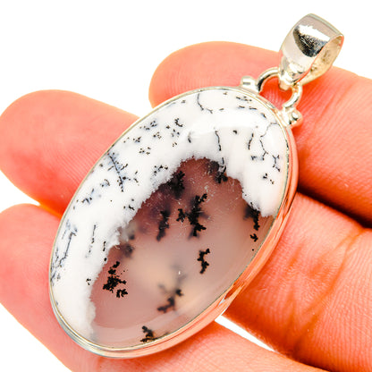Dendritic Opal Pendants handcrafted by Ana Silver Co - PD8758