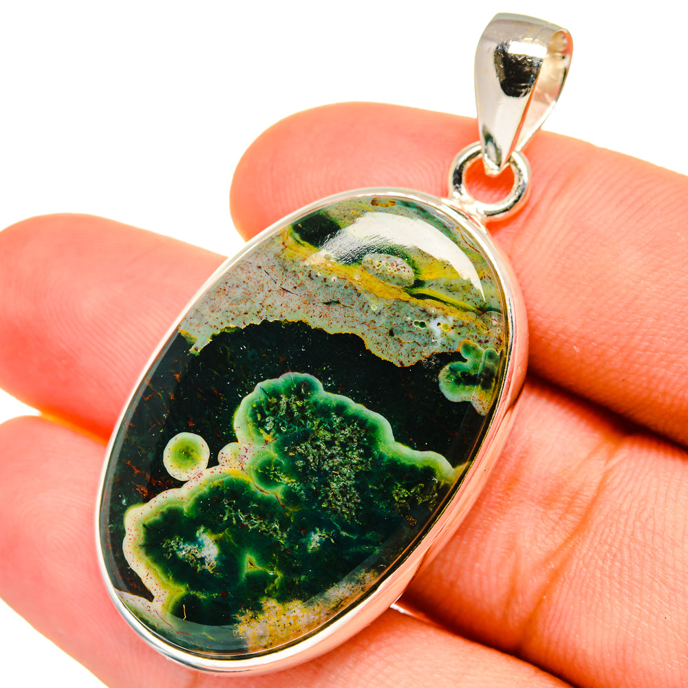 Ocean Jasper Pendants handcrafted by Ana Silver Co - PD8767