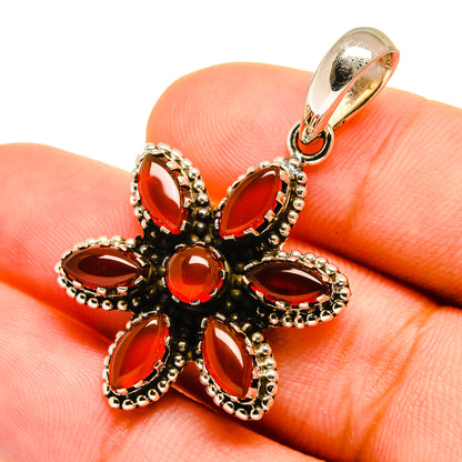 Red Onyx Pendants handcrafted by Ana Silver Co - PD8786