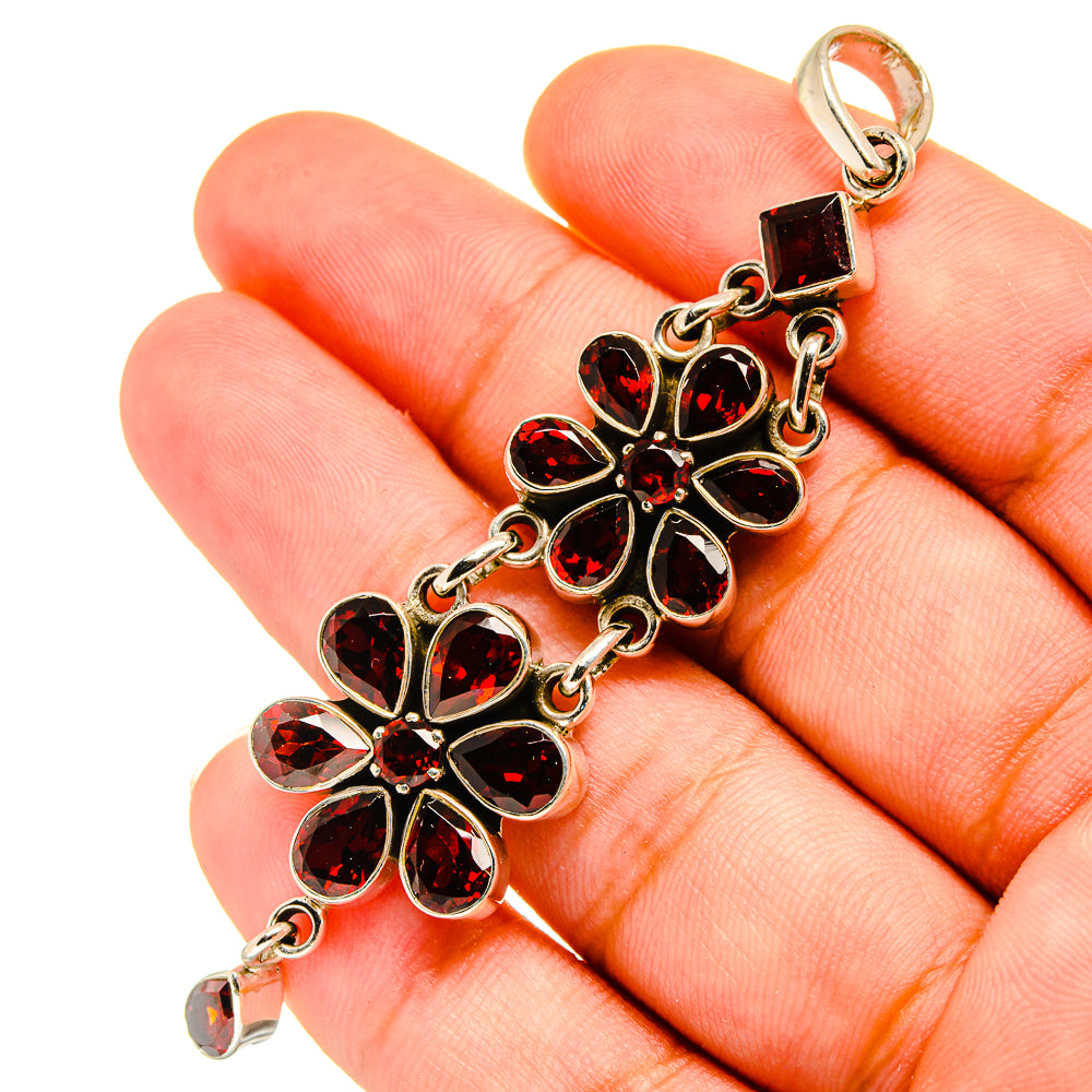 Garnet Pendants handcrafted by Ana Silver Co - PD8787