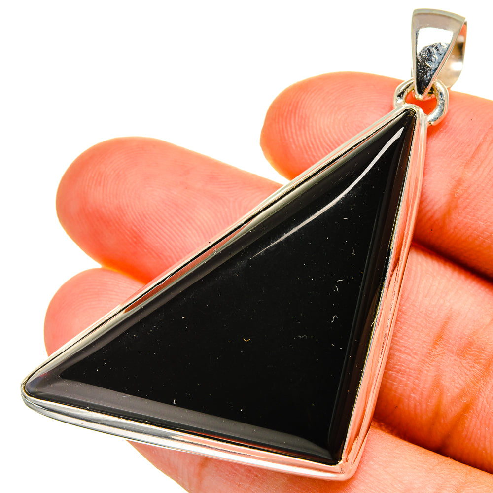 Black Onyx Pendants handcrafted by Ana Silver Co - PD8811