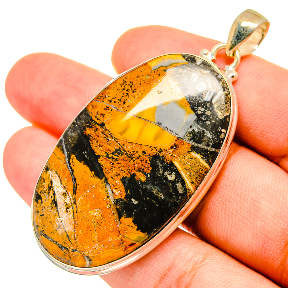 Maligano Jasper Pendants handcrafted by Ana Silver Co - PD8814