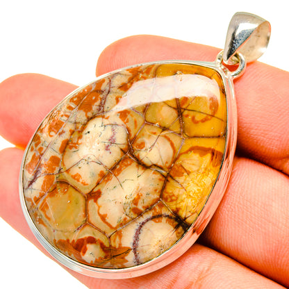 Poppy Jasper Pendants handcrafted by Ana Silver Co - PD8817