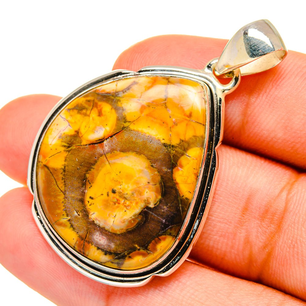 Poppy Jasper Pendants handcrafted by Ana Silver Co - PD8823