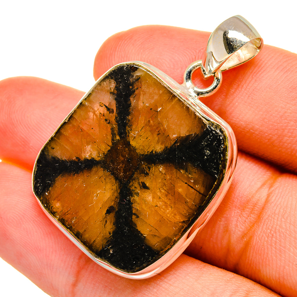 Chiastolite Pendants handcrafted by Ana Silver Co - PD8826