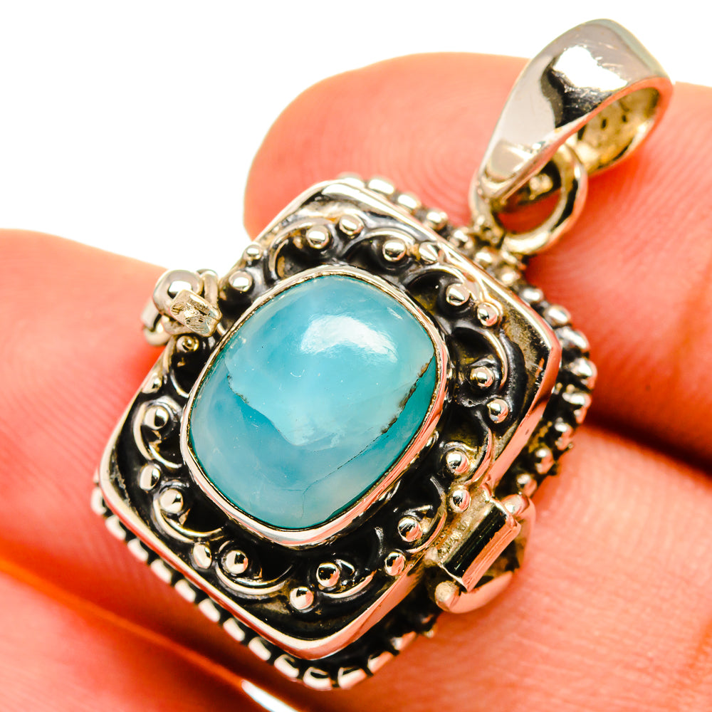 Larimar Pendants handcrafted by Ana Silver Co - PD8835