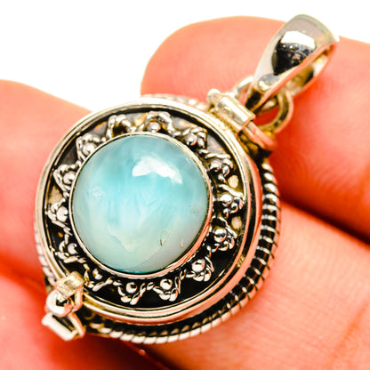Larimar Pendants handcrafted by Ana Silver Co - PD8836