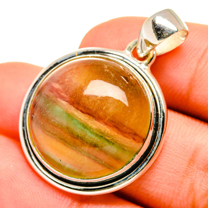 Fluorite Pendants handcrafted by Ana Silver Co - PD8843
