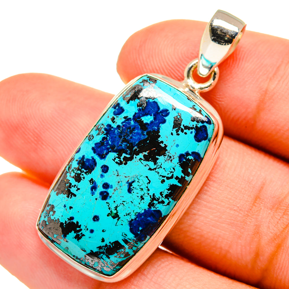 Shattuckite Pendants handcrafted by Ana Silver Co - PD8855