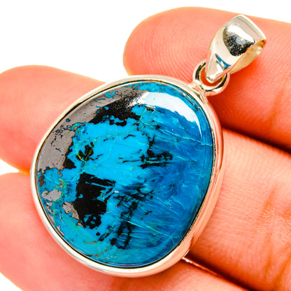 Shattuckite Pendants handcrafted by Ana Silver Co - PD8856