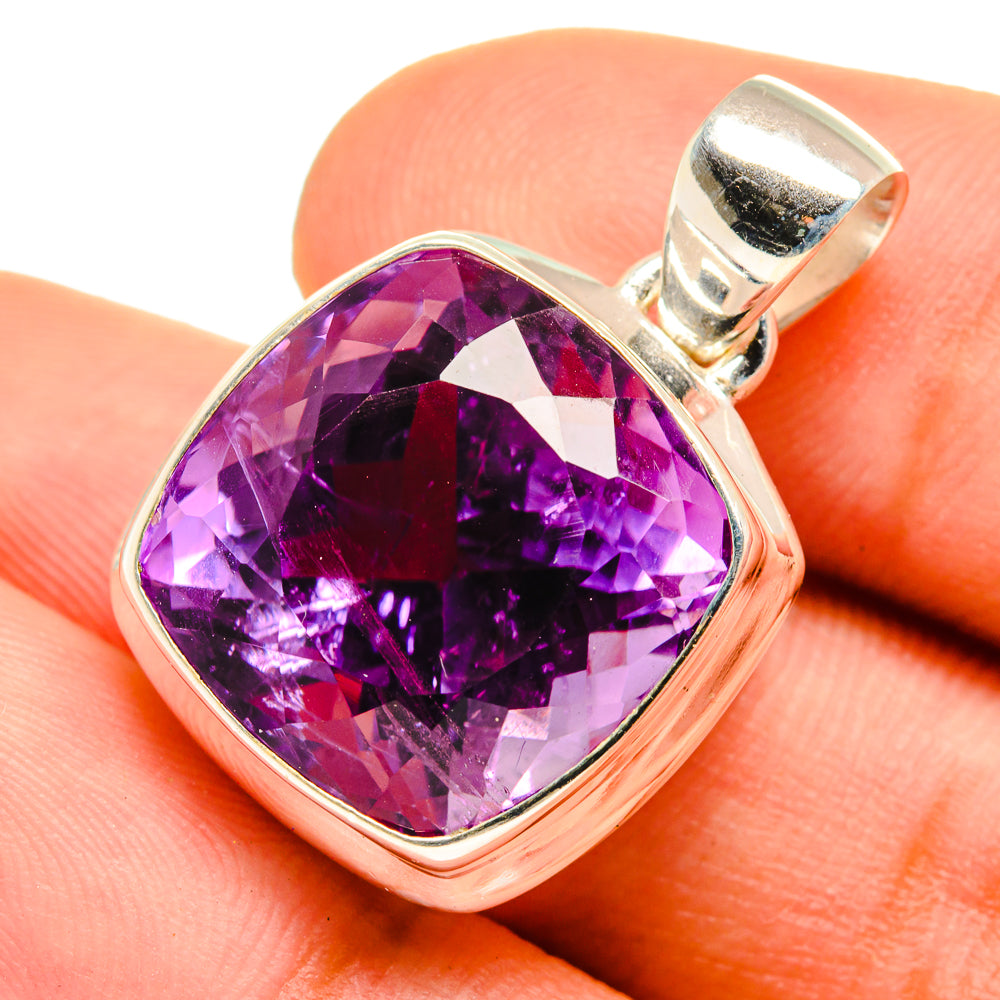 Amethyst Pendants handcrafted by Ana Silver Co - PD8865