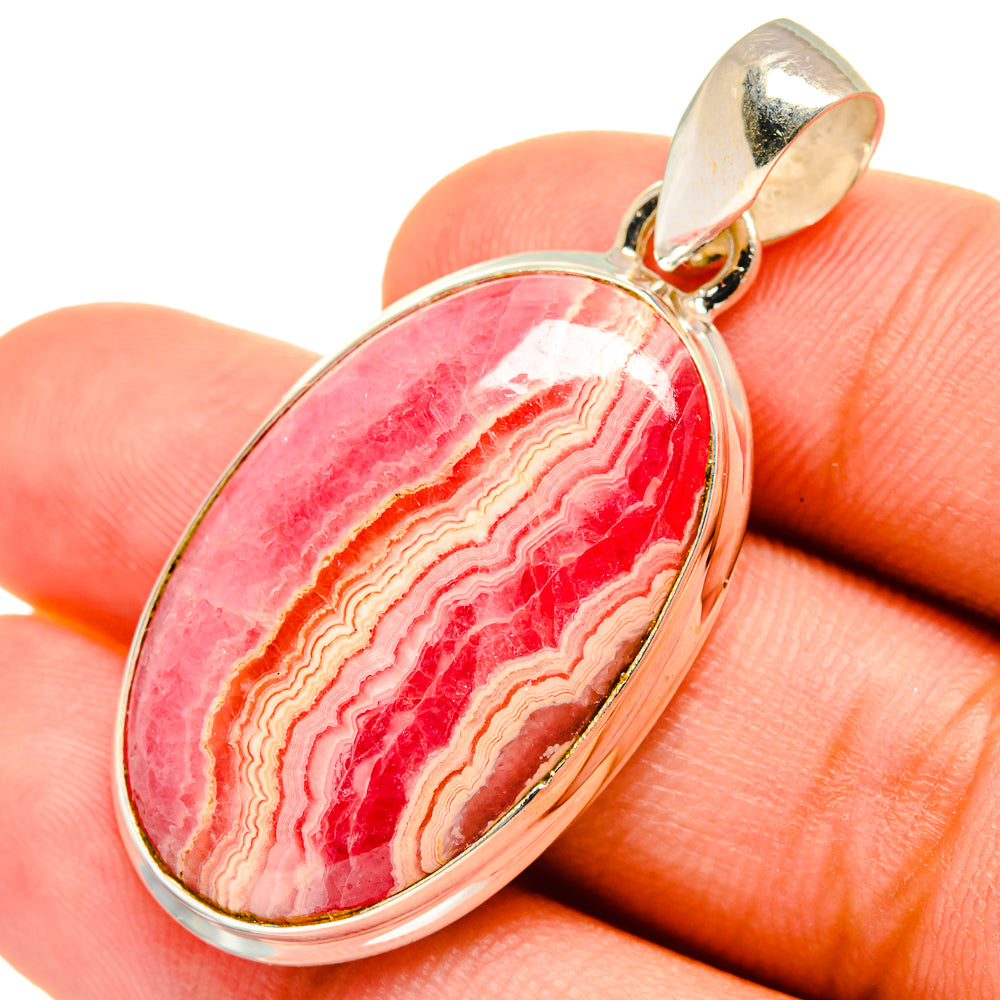 Rhodochrosite Pendants handcrafted by Ana Silver Co - PD8885