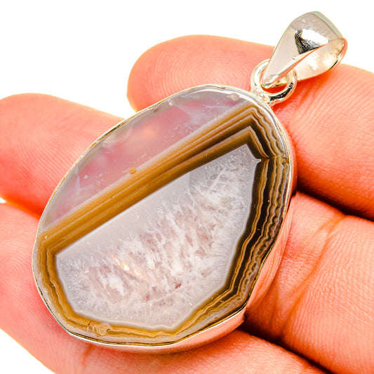 Geode Slice Pendants handcrafted by Ana Silver Co - PD8887