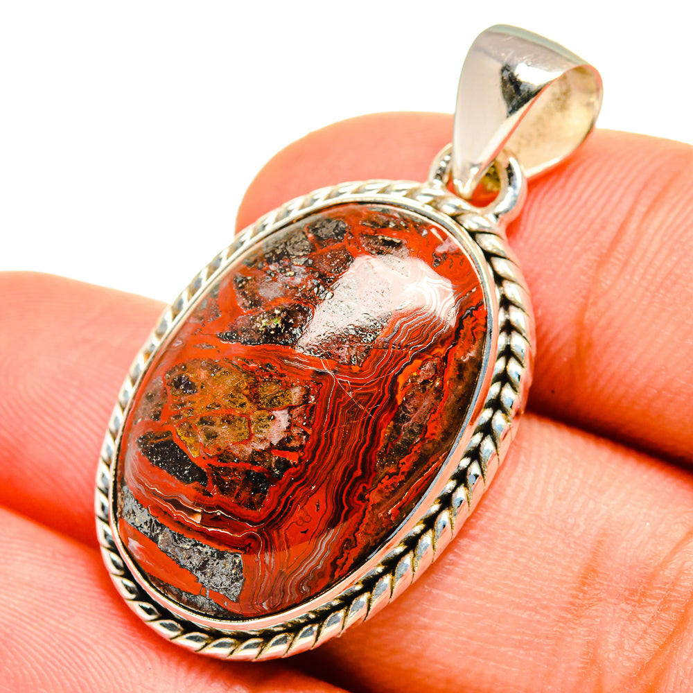 Red Jasper Pendants handcrafted by Ana Silver Co - PD8892