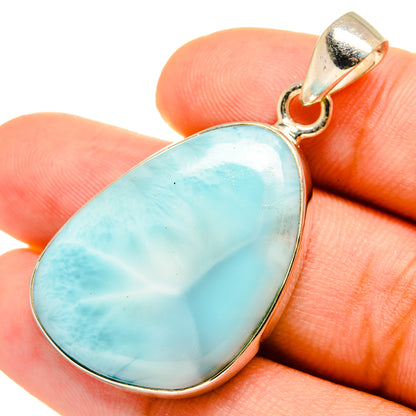 Larimar Pendants handcrafted by Ana Silver Co - PD8921