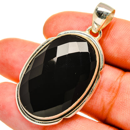 Black Onyx Pendants handcrafted by Ana Silver Co - PD8938