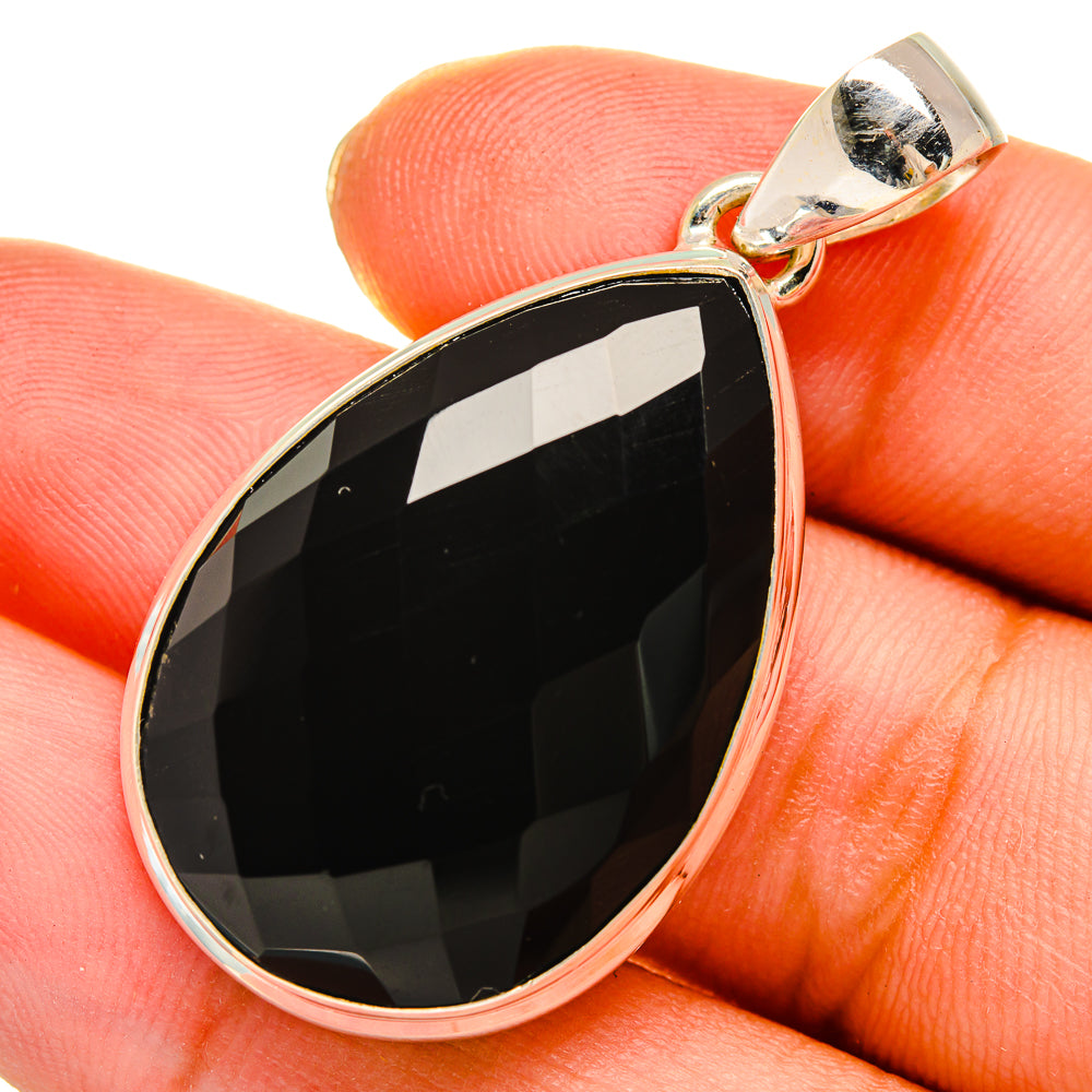 Black Onyx Pendants handcrafted by Ana Silver Co - PD8940