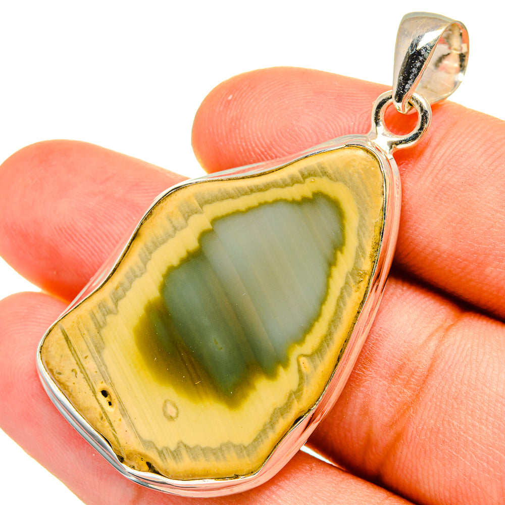 Willow Creek Jasper Pendants handcrafted by Ana Silver Co - PD8950