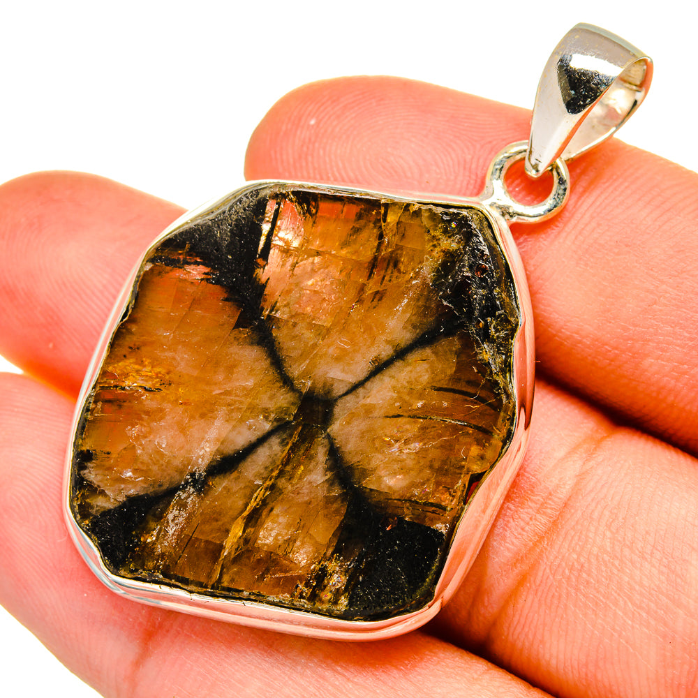 Chiastolite Pendants handcrafted by Ana Silver Co - PD8954