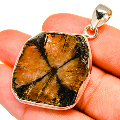 Chiastolite Pendants handcrafted by Ana Silver Co - PD8954