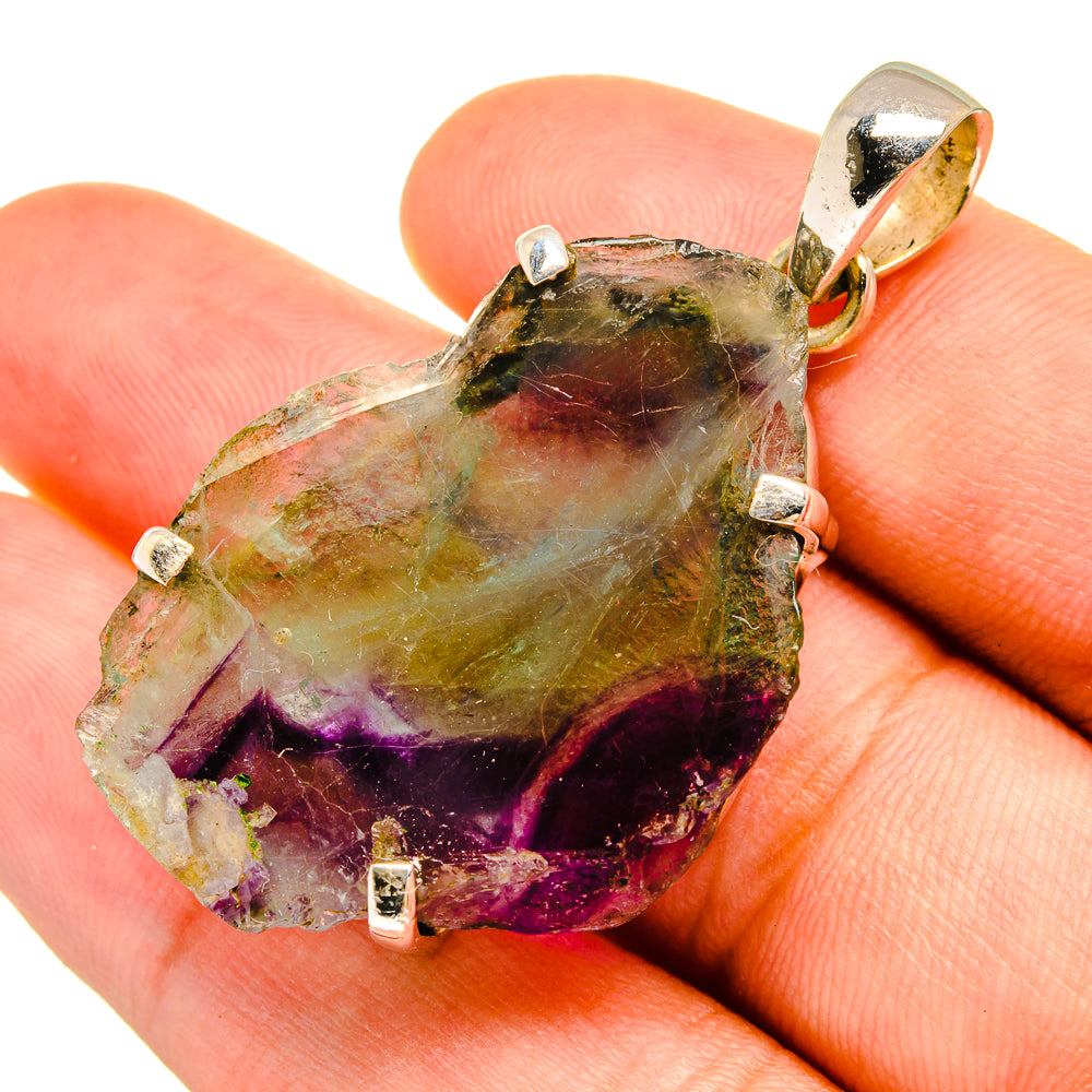 Fluorite Pendants handcrafted by Ana Silver Co - PD8956