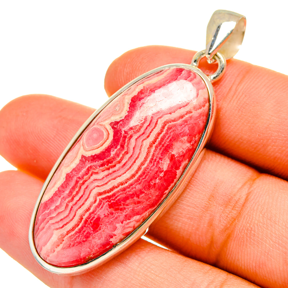 Rhodochrosite Pendants handcrafted by Ana Silver Co - PD8988