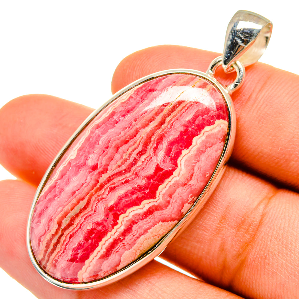 Rhodochrosite Pendants handcrafted by Ana Silver Co - PD8989