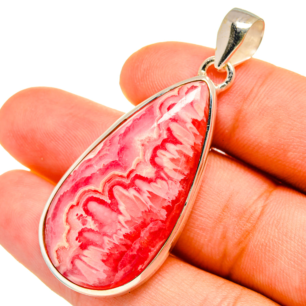 Rhodochrosite Pendants handcrafted by Ana Silver Co - PD8990