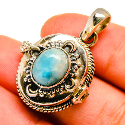 Larimar Pendants handcrafted by Ana Silver Co - PD9009