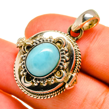 Larimar Pendants handcrafted by Ana Silver Co - PD9012