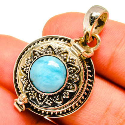 Larimar Pendants handcrafted by Ana Silver Co - PD9013