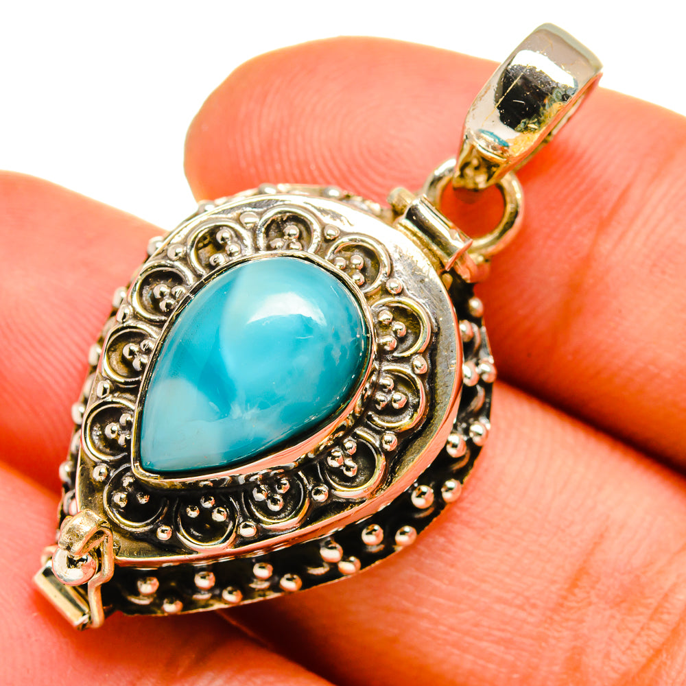 Larimar Pendants handcrafted by Ana Silver Co - PD9014