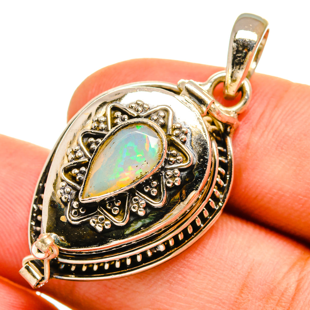 Ethiopian Opal Pendants handcrafted by Ana Silver Co - PD9022