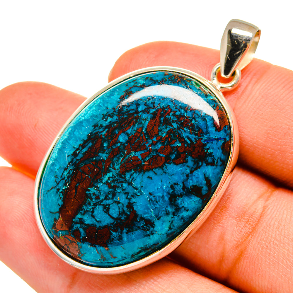 Shattuckite Pendants handcrafted by Ana Silver Co - PD9067