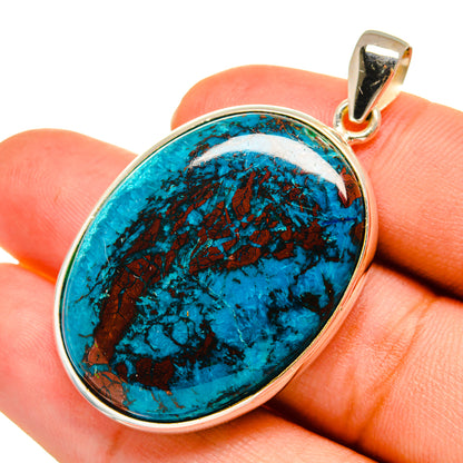 Shattuckite Pendants handcrafted by Ana Silver Co - PD9067