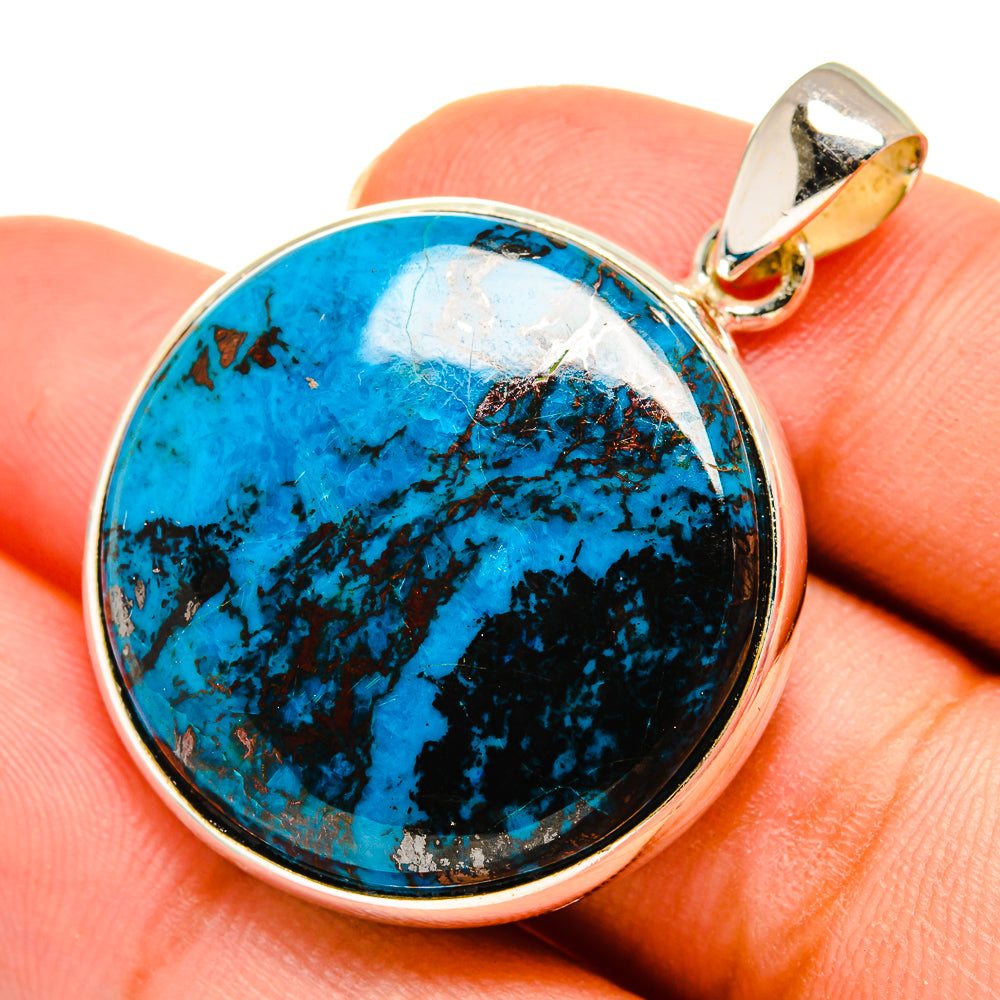 Shattuckite Pendants handcrafted by Ana Silver Co - PD9070